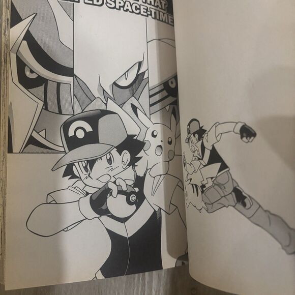 Pokémon The Rise of Darkrai Manga VIZ Kids Ash Dialga Palkia Darkrai Movie 10 - Picture 6 of 11